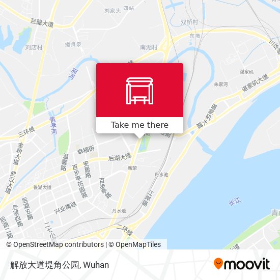 解放大道堤角公园 map