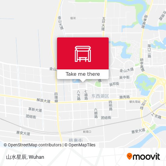 山水星辰 map