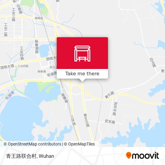 青王路联合村 map
