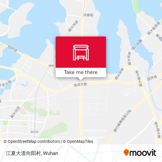 江夏大道向阳村 map