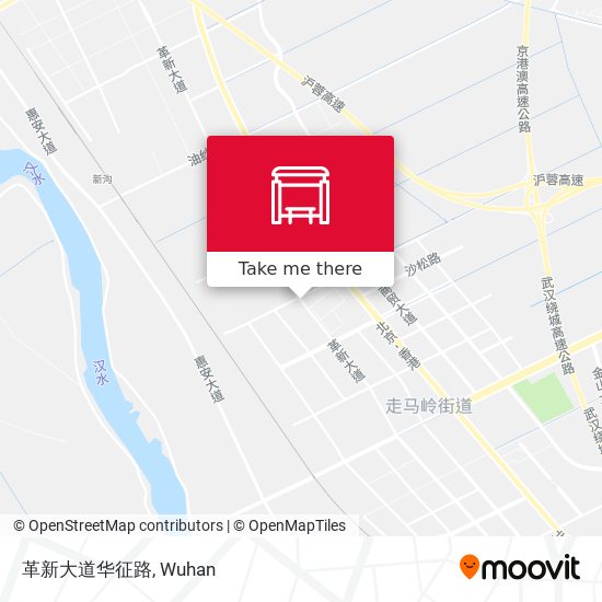 革新大道华征路 map