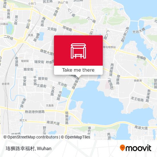 珞狮路幸福村 map