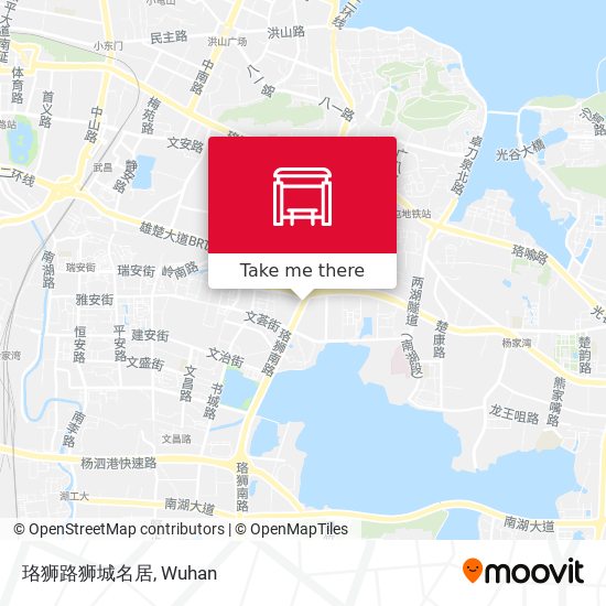 珞狮路狮城名居 map