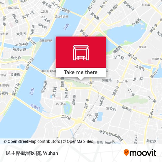 民主路武警医院 map