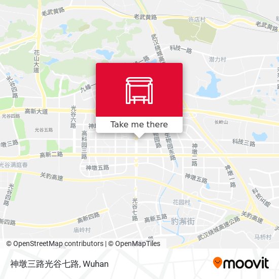 神墩三路光谷七路 map