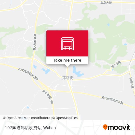 107国道郑店收费站 map