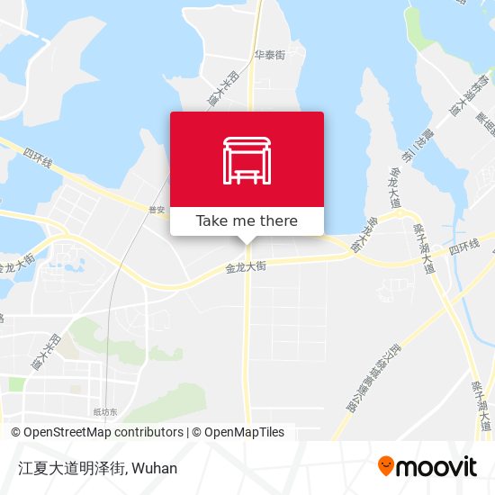 江夏大道明泽街 map
