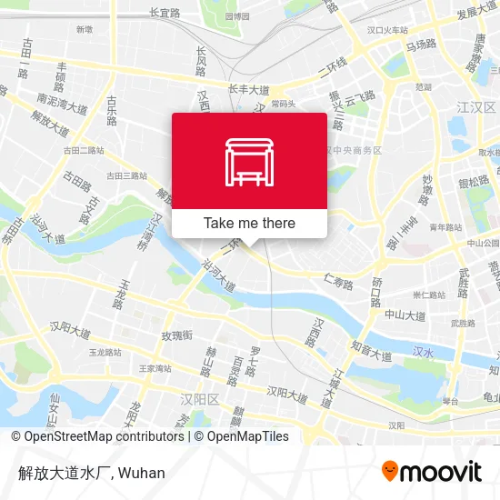 解放大道水厂 map