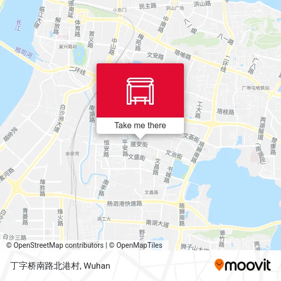 丁字桥南路北港村 map