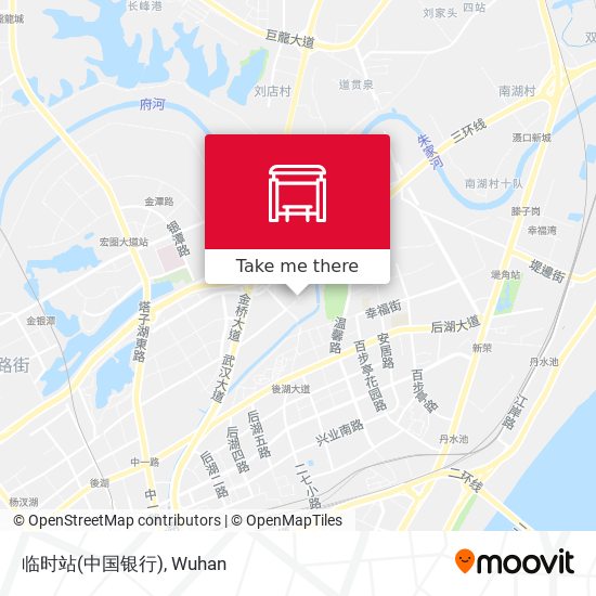 临时站(中国银行) map