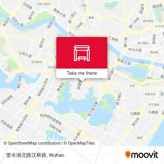 墨水湖北路汉桥路 map