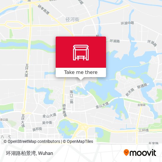 环湖路柏景湾 map
