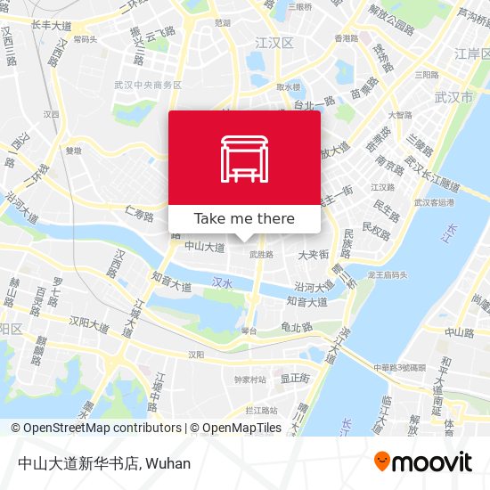 中山大道新华书店 map