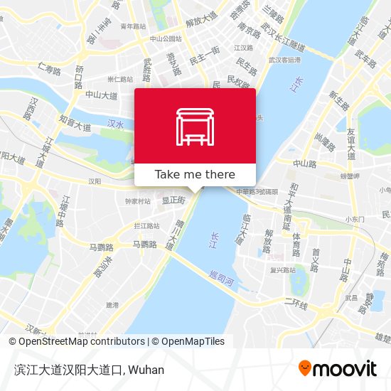 滨江大道汉阳大道口 map
