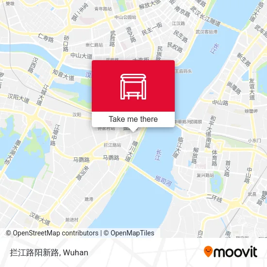 拦江路阳新路 map