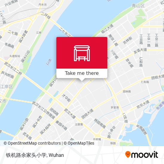 铁机路余家头小学 map