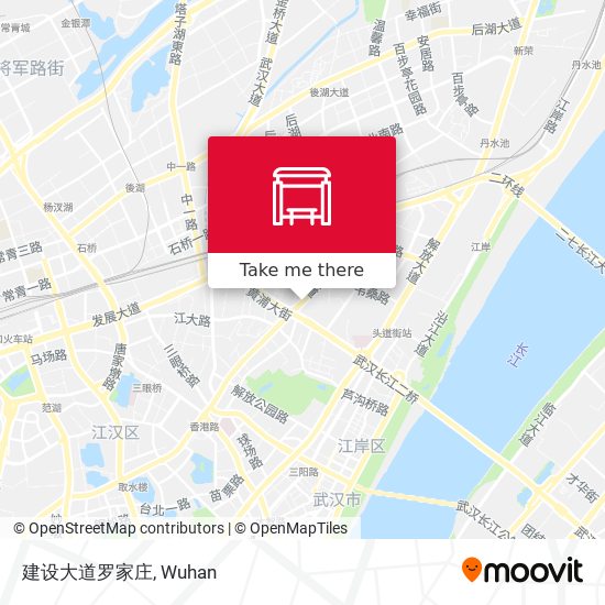 建设大道罗家庄 map