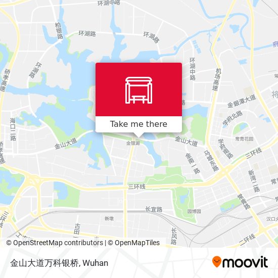 金山大道万科银桥 map