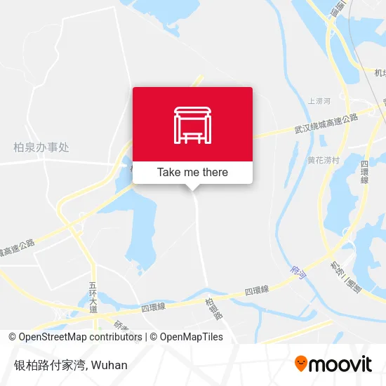 银柏路付家湾 map