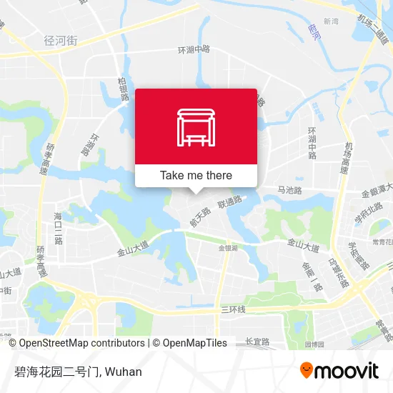 碧海花园二号门 map