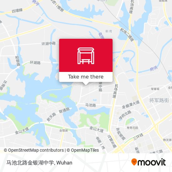 马池北路金银湖中学 map
