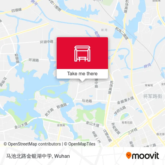 马池北路金银湖中学 map