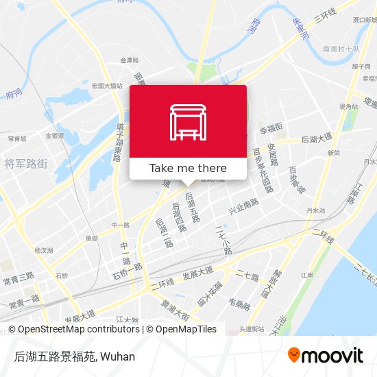 后湖五路景福苑 map