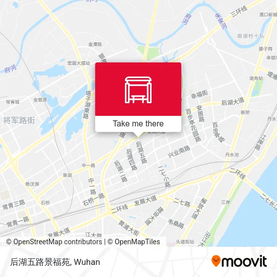 后湖五路景福苑 map