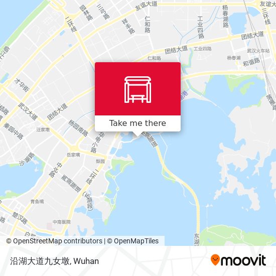 沿湖大道九女墩 map