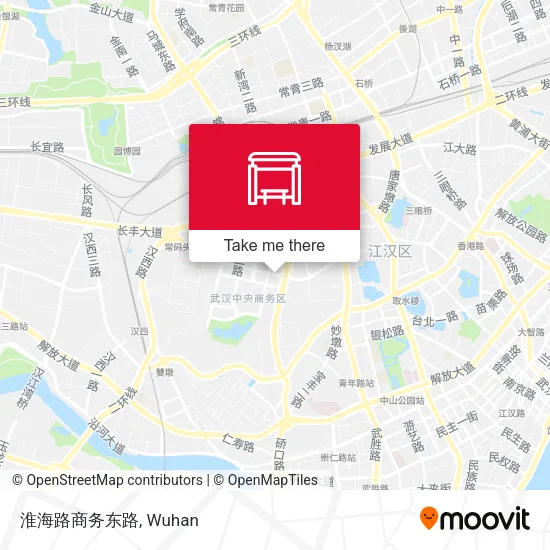 淮海路商务东路 map