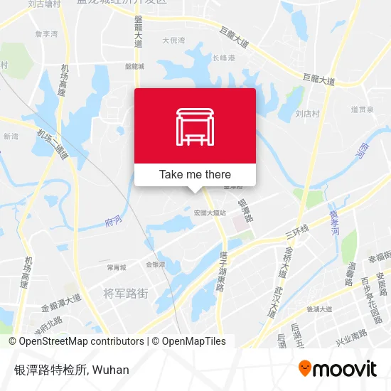 银潭路特检所 map