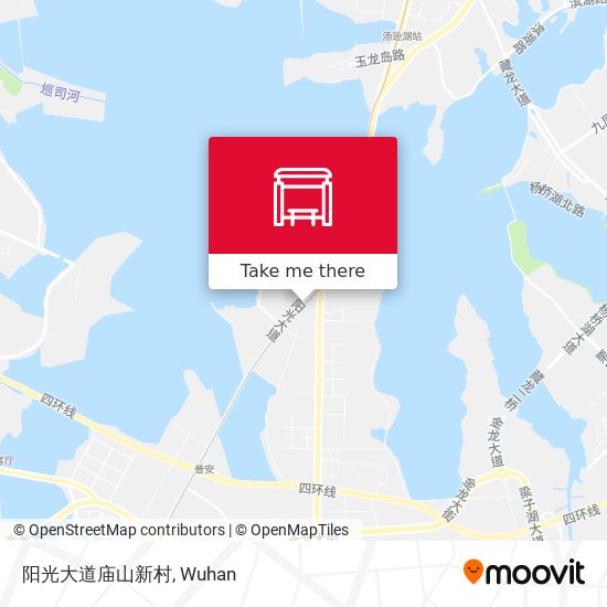 阳光大道庙山新村 map