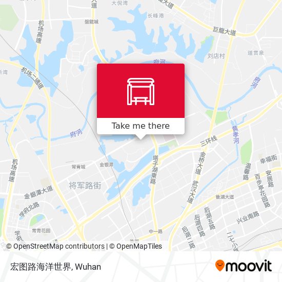 宏图路海洋世界 map