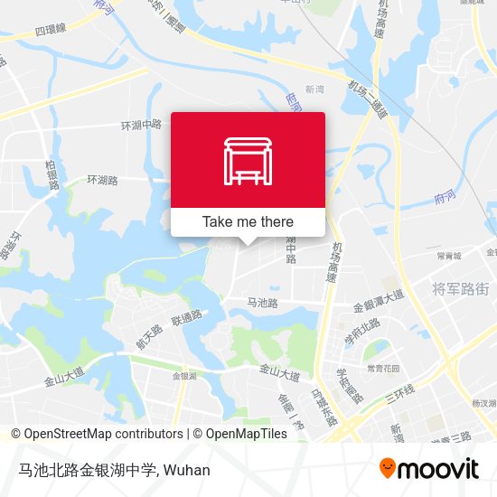 马池北路金银湖中学 map