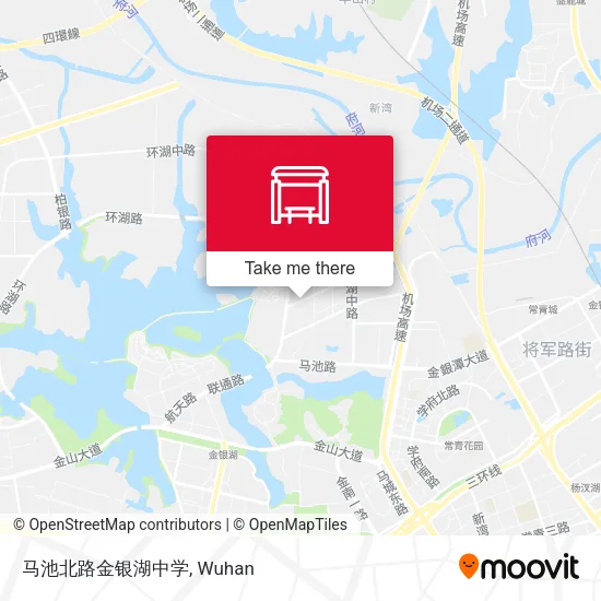 马池北路金银湖中学 map