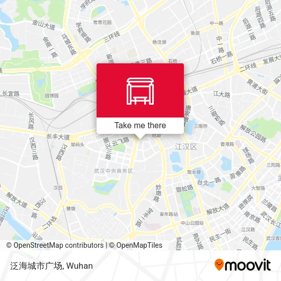 泛海城市广场 map