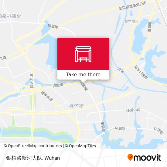 银柏路新河大队 map