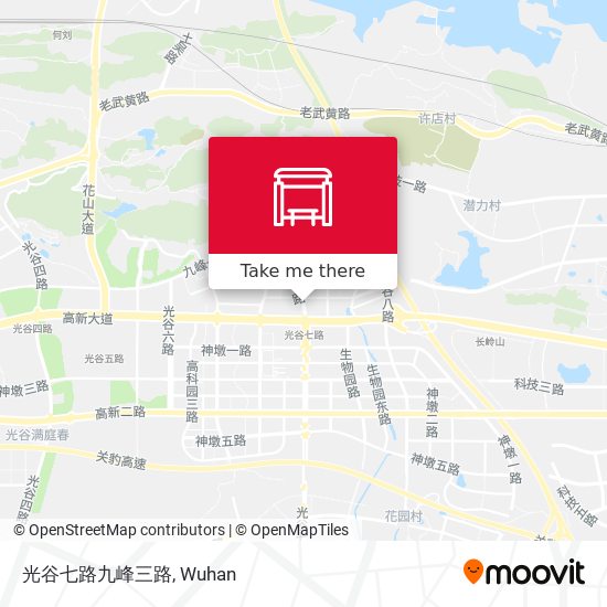 光谷七路九峰三路 map