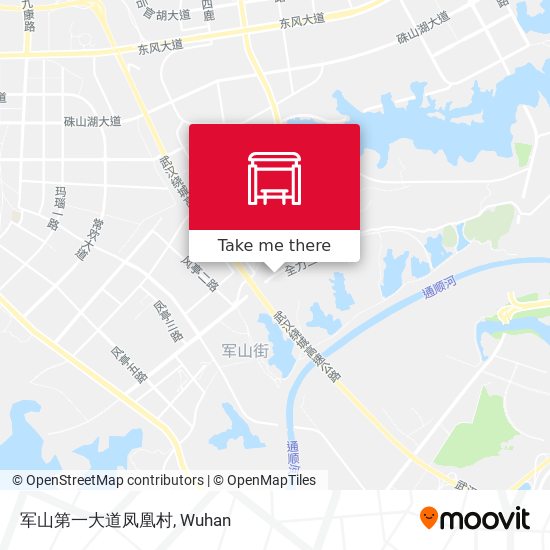 军山第一大道凤凰村 map