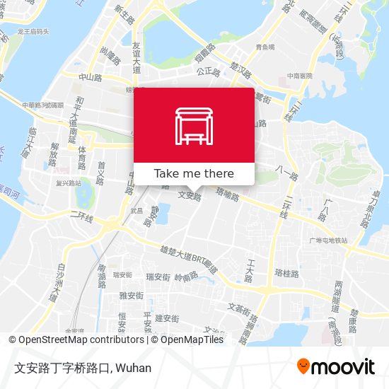 文安路丁字桥路口 map