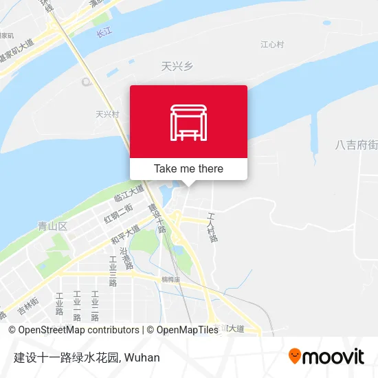 建设十一路绿水花园 map
