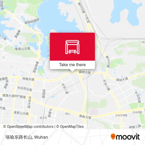 珞喻东路长山 map