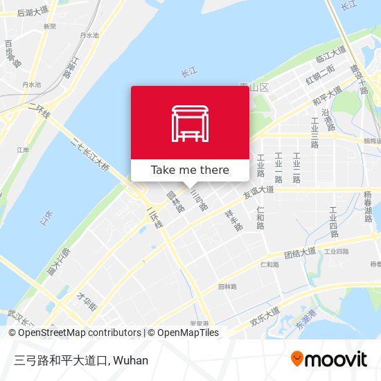 三弓路和平大道口 map