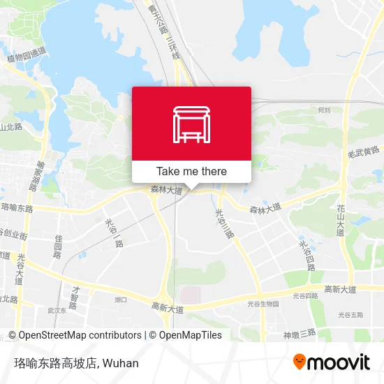 珞喻东路高坡店 map