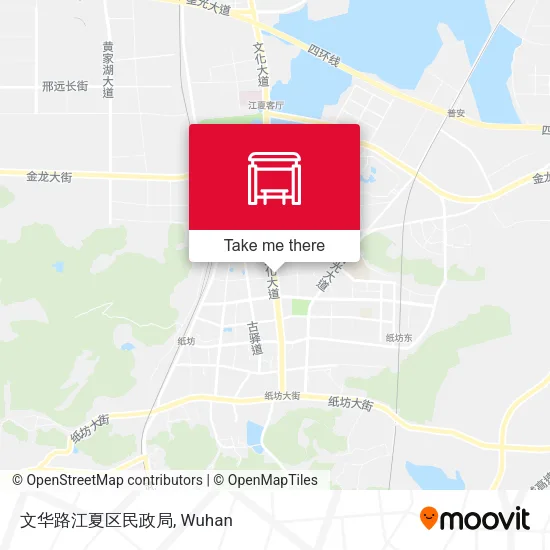 文华路江夏区民政局 map