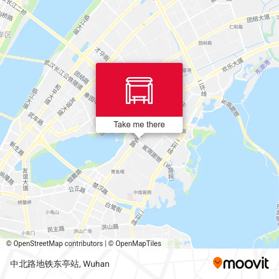 中北路地铁东亭站 map