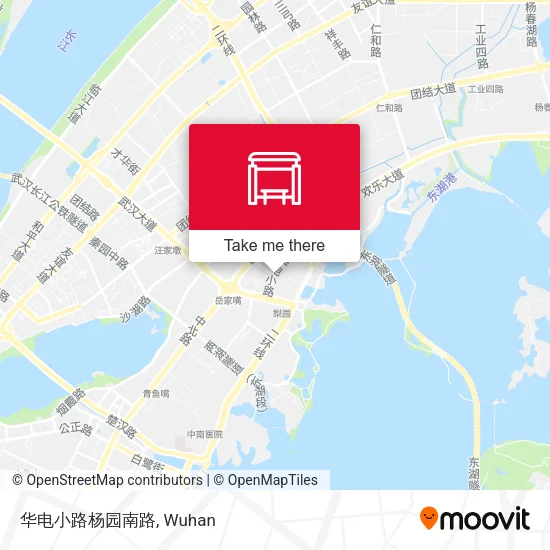 华电小路杨园南路 map
