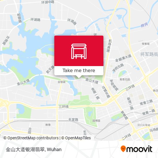金山大道银湖翡翠 map