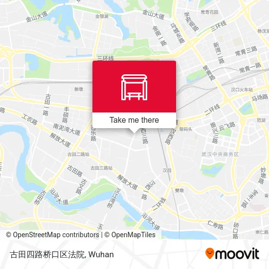 古田四路桥口区法院 map
