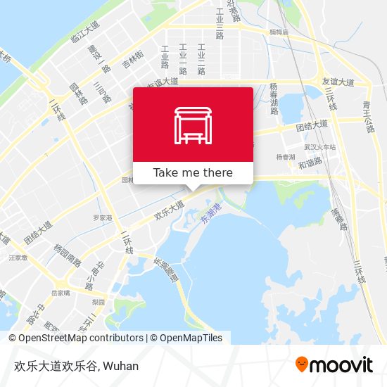 欢乐大道欢乐谷 map